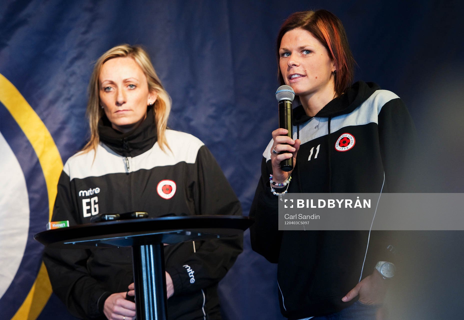 Elisabet Gunnarsdottir, tränare, Susanne Moberg,