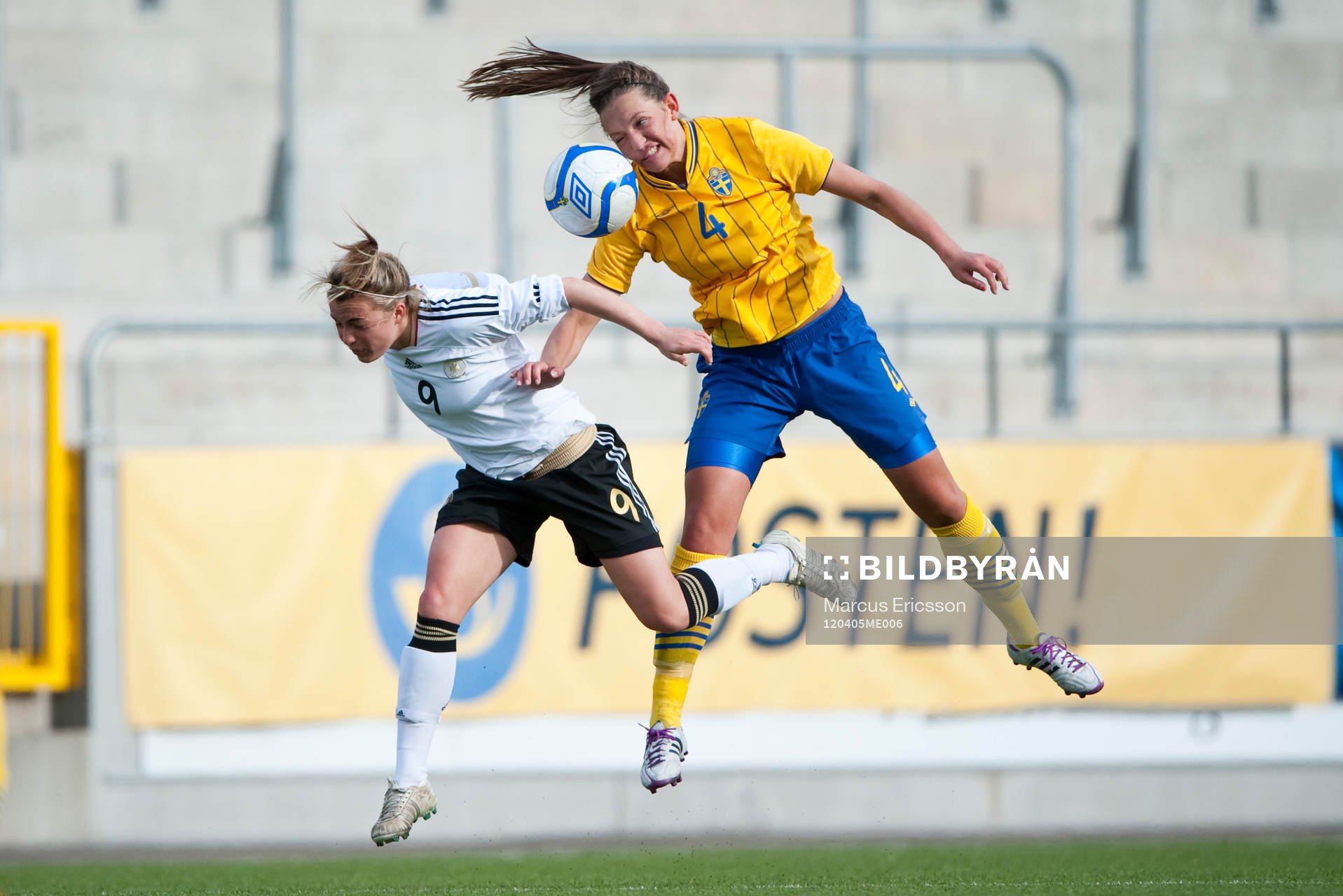 Sandra Starke, Tyskland och Jennie Nordin, Sverige