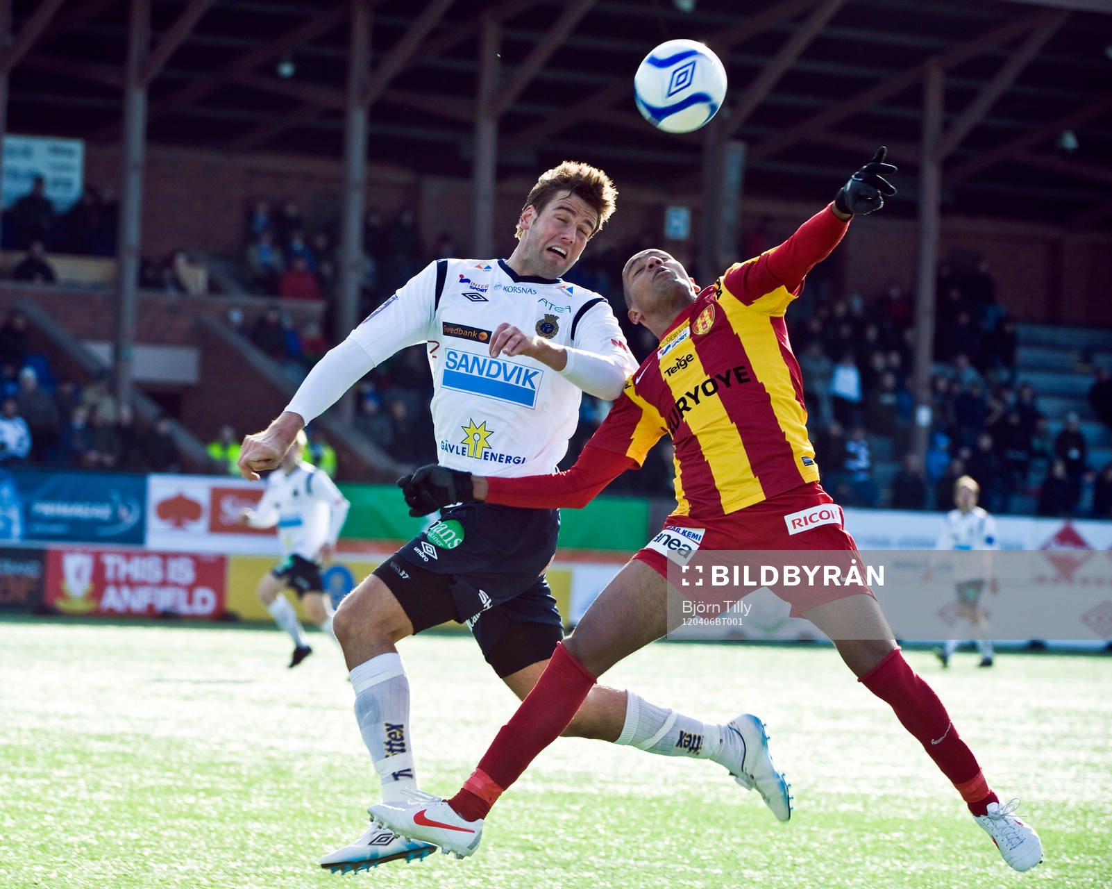 Mikael Dahlberg, Gefle och Alessandro Silva Perreira,