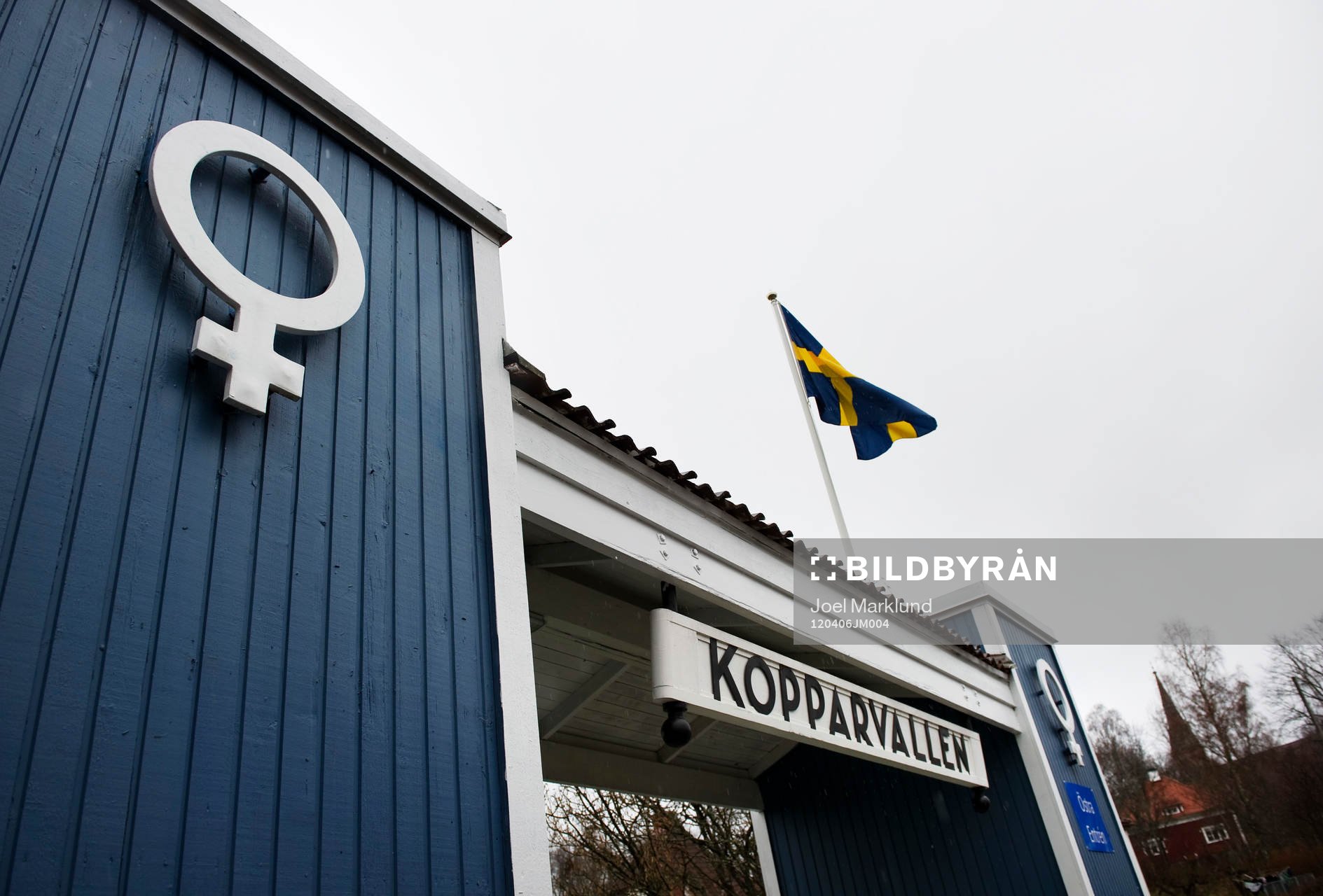 Kopparvallen, exteriör