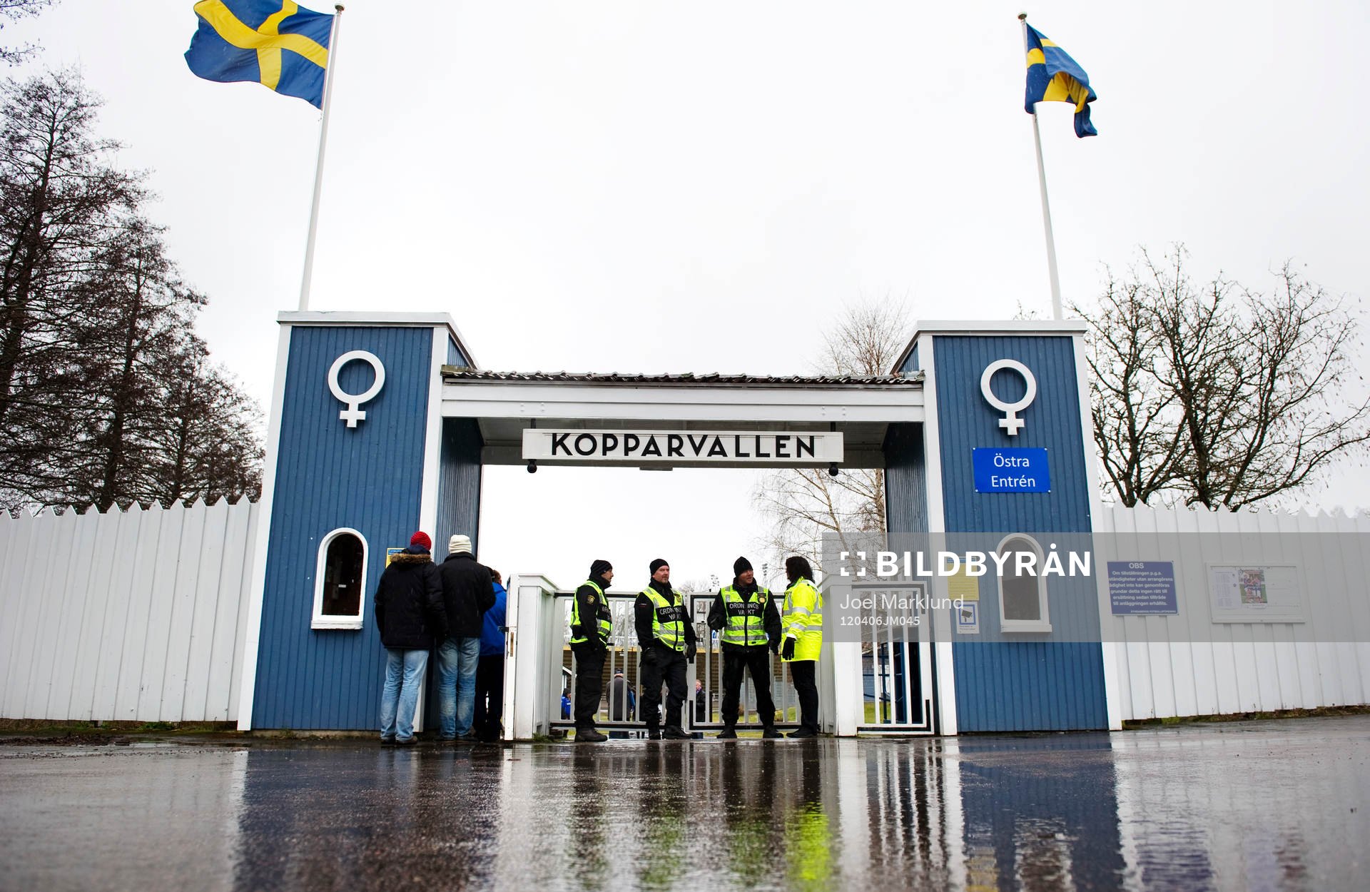 Kopparvallen, exteriör