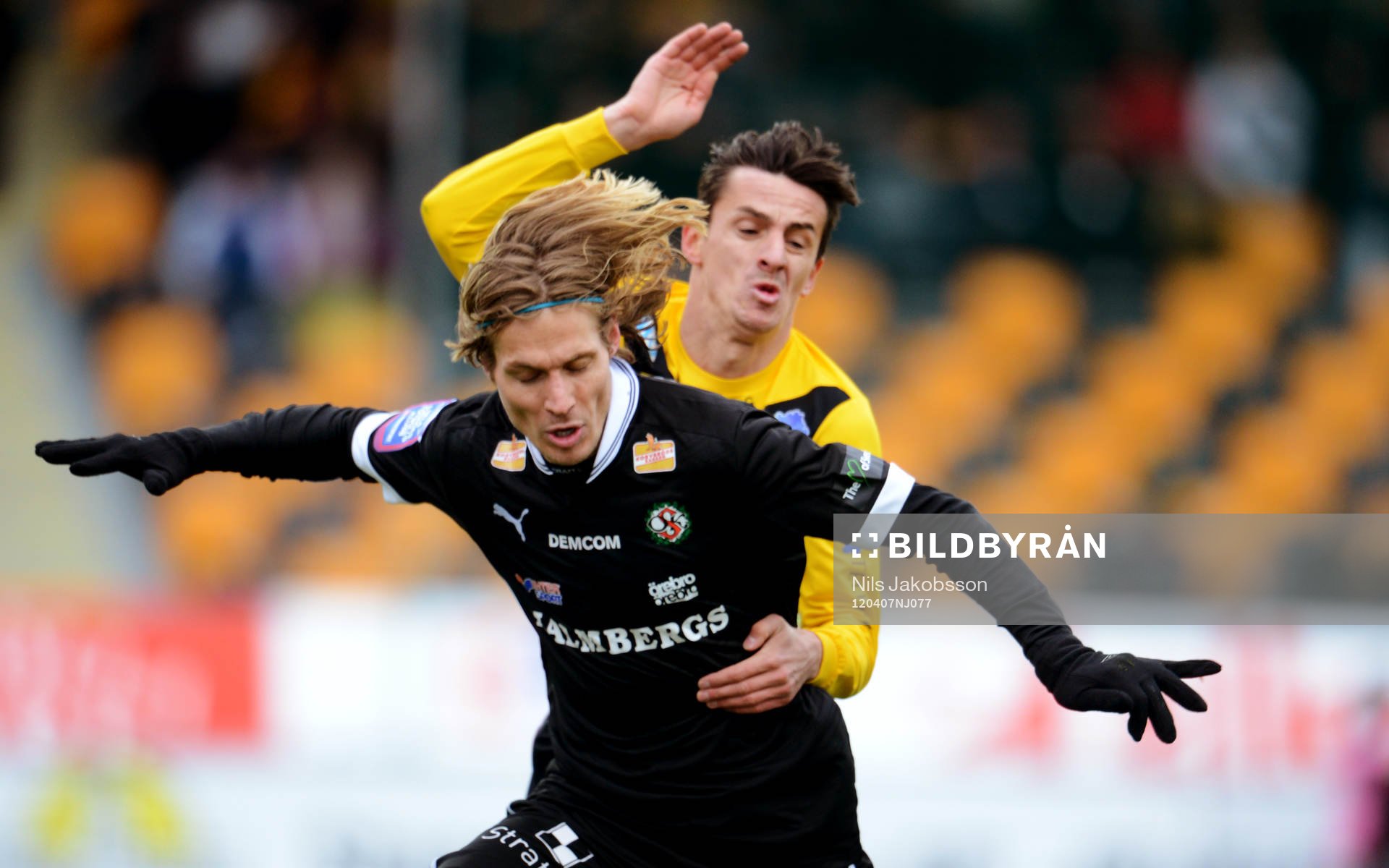 Tobias Grahn, Örebro, Haris Radetinac, Mjällby