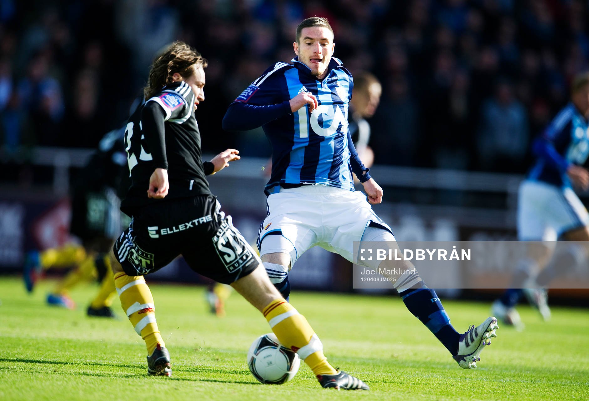Kevin Walker, Sundsvall, och James Keene, Djurgården