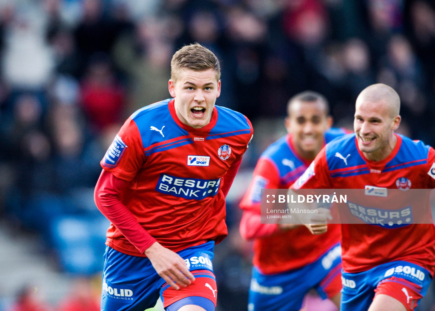 2-1 Alfred Finnbogason, Helsingborg, jubel