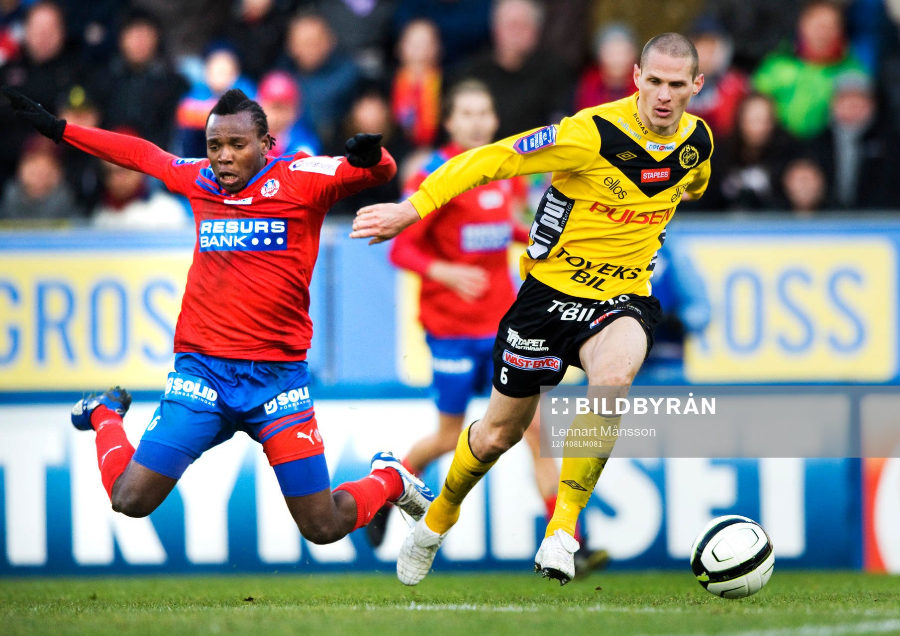 May Mahlangu, Helsingborg och Jon Jönsson, Elfsborg