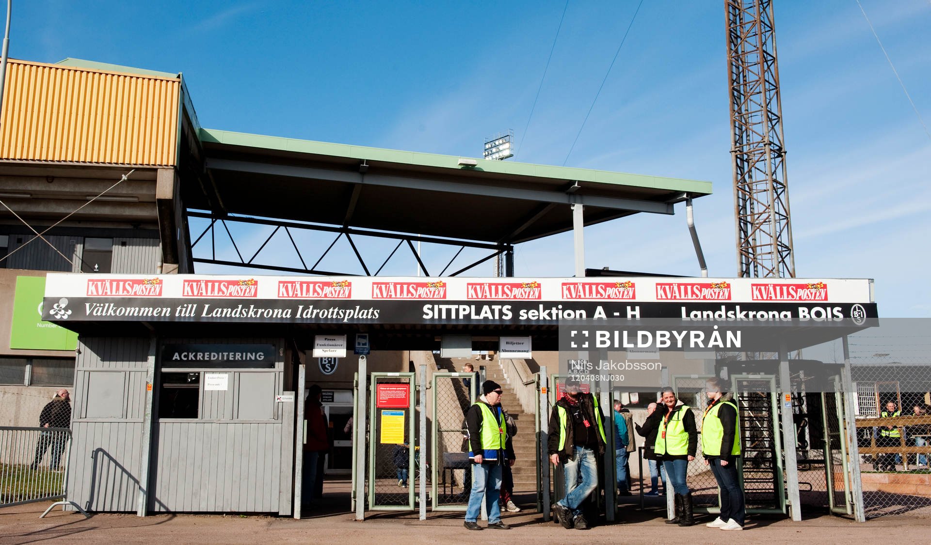 Landskrona IP. Arena, stadion