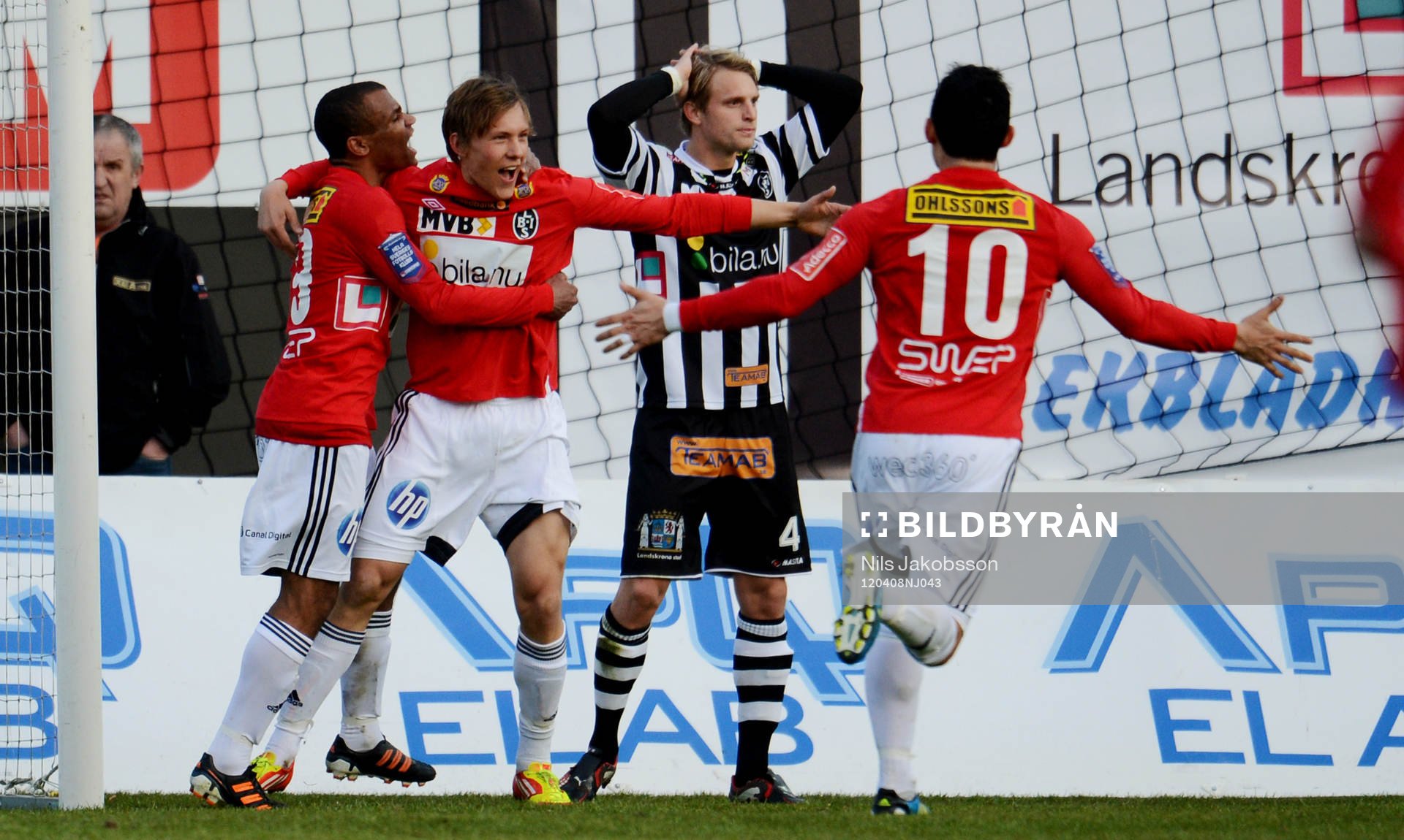 Nabil Bahoui, Ludwig Augustinsson, Pablo Pinones Arce,