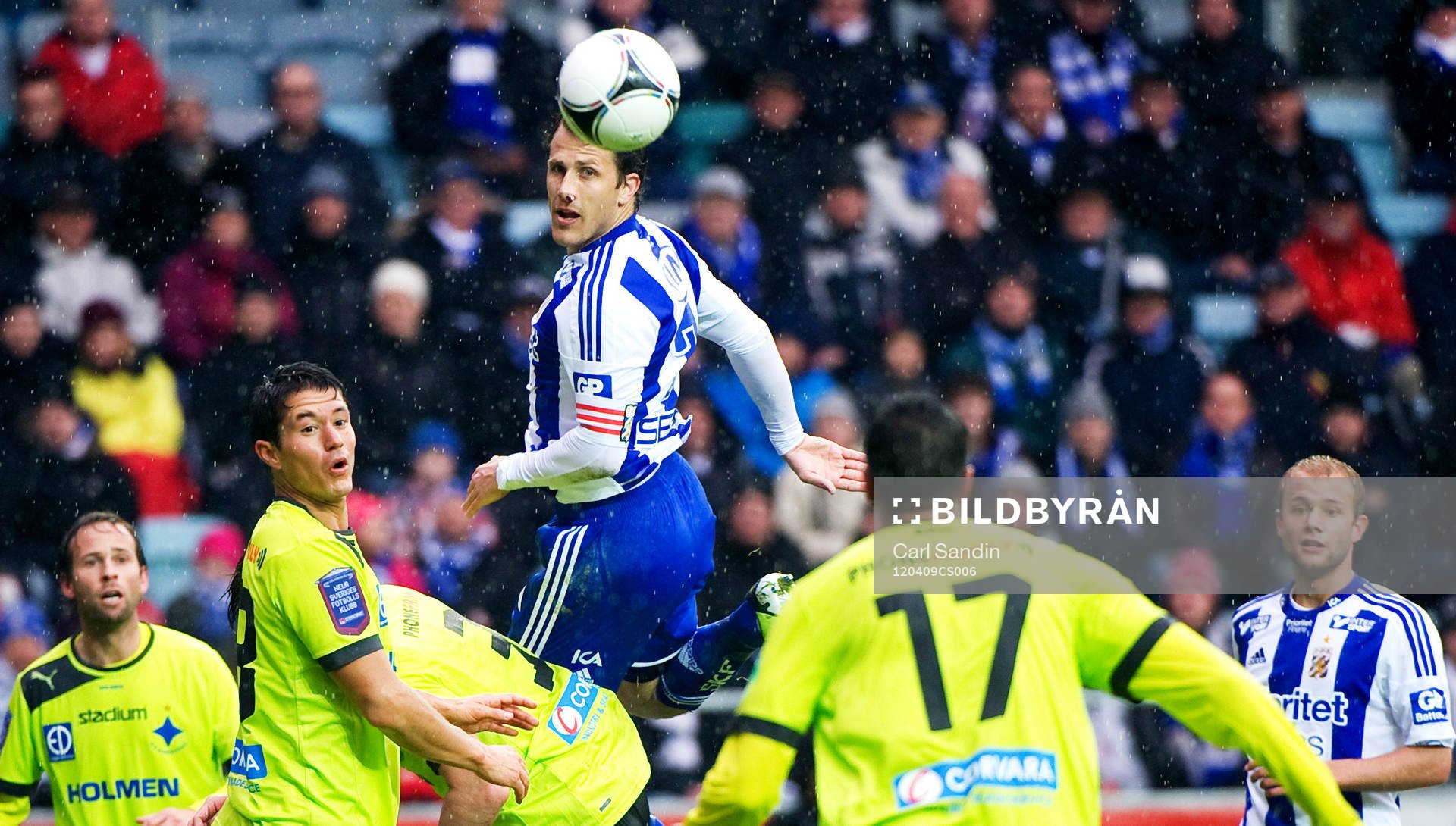 Tobias Hysén, Göteborg, missar en nick