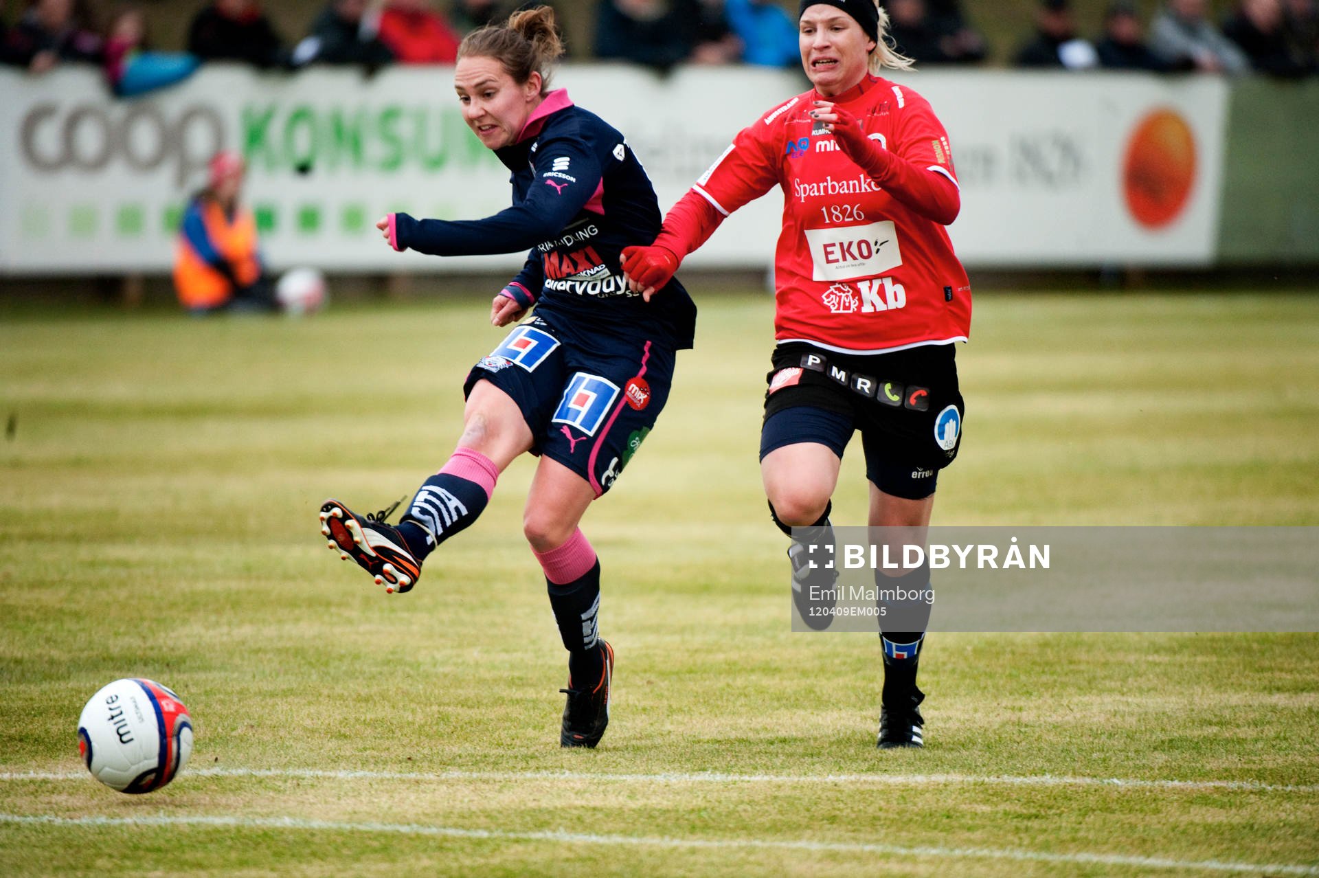 Manon Melis, Linköping. missar ett friläge
