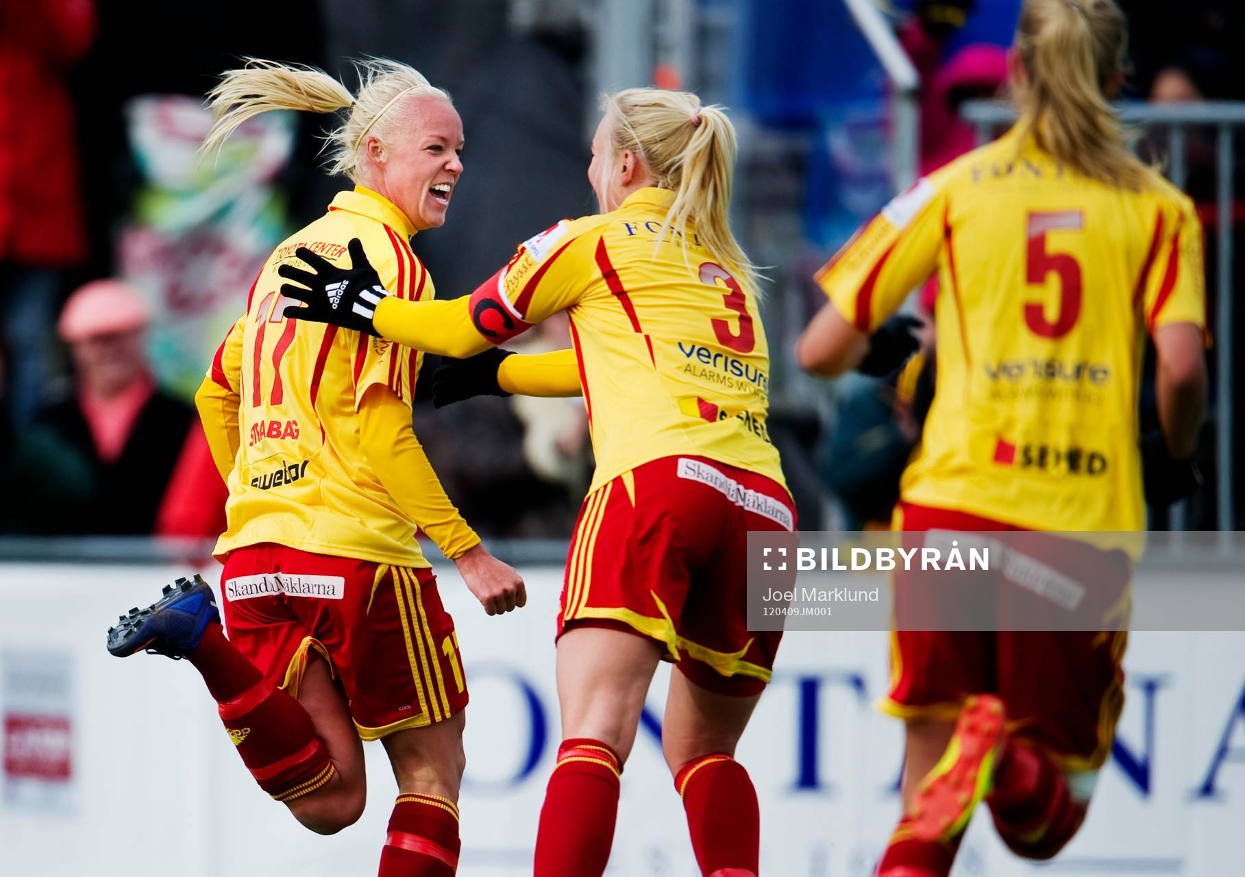 Caroline Seger, Tyresö, jubel