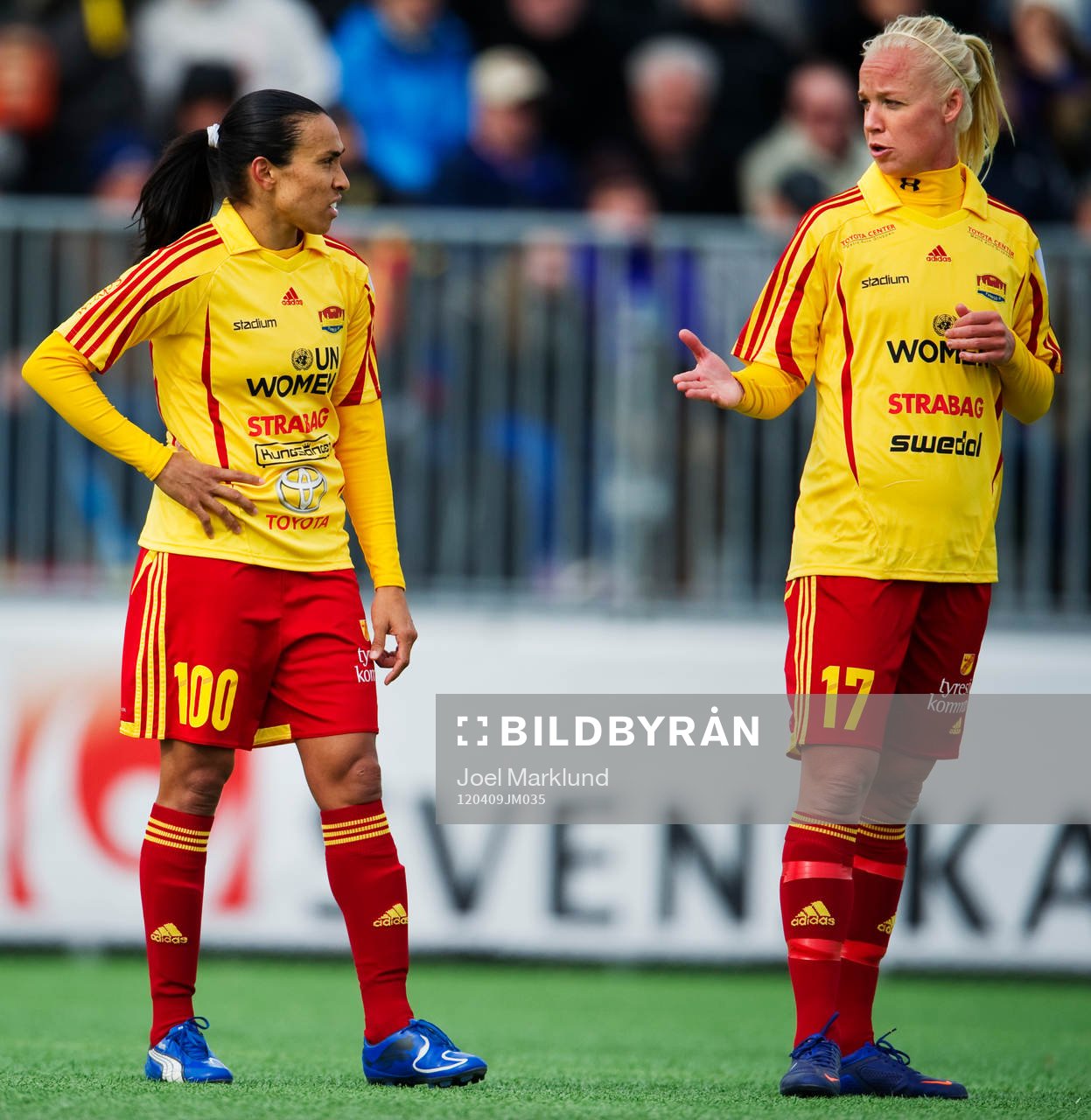 Marta och Caroline Seger, Tyresö