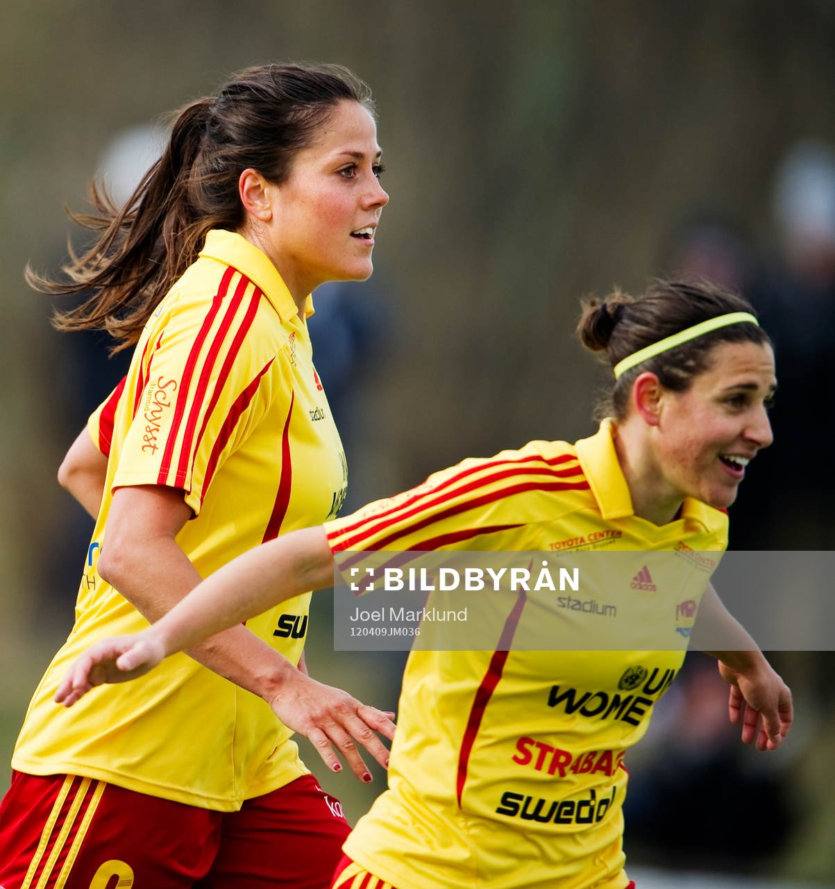 Madelaine Edlund och Veronica Boquete, Tyresö