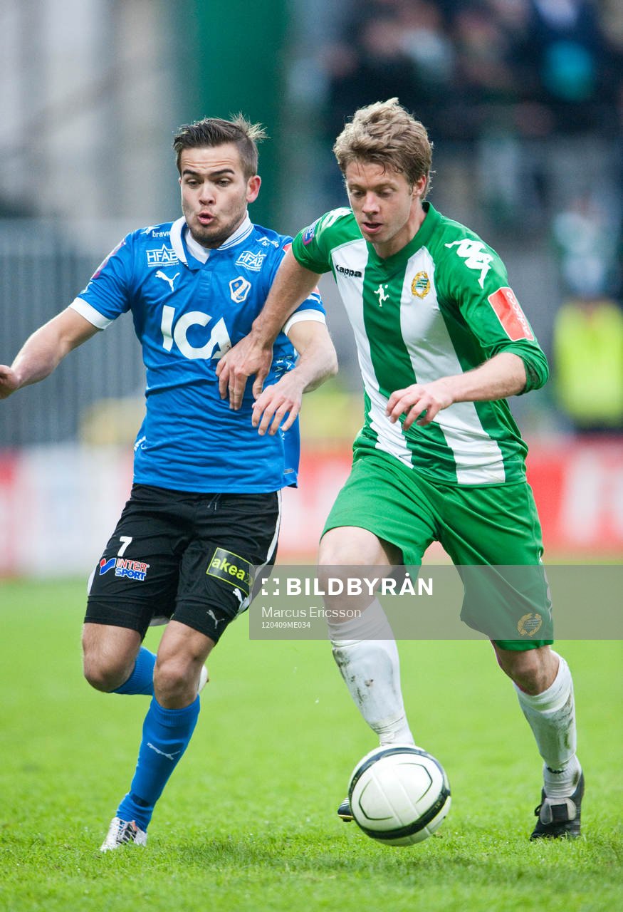 Kristinn Steinthórsson, Halmstad och Mikael Rynell,