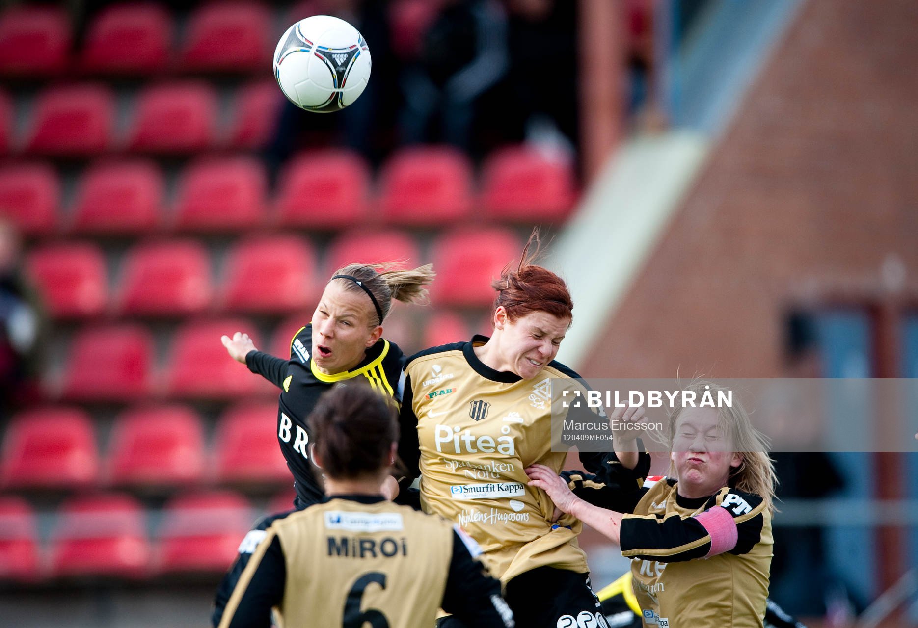 Maija Saari, AIK och Hanna Pettersson, Piteå