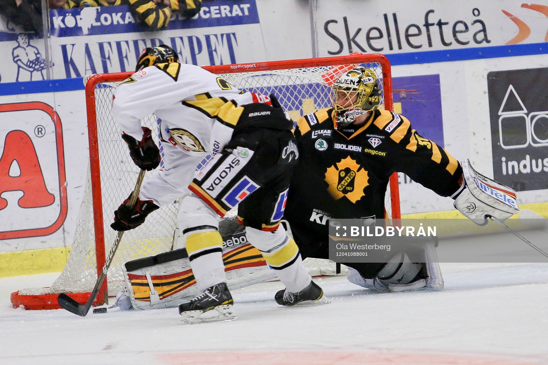 Joachim Rhodin, Brynäs, Joacim Ericsson, målvakt