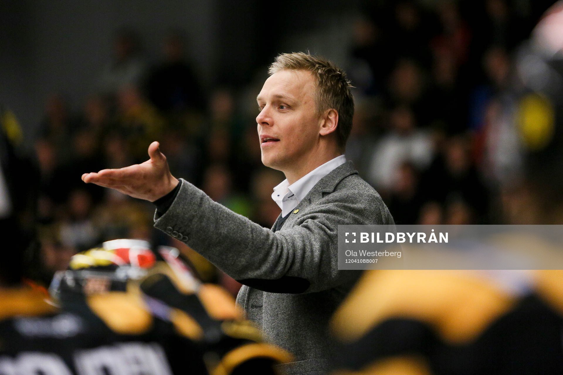 Bert Robertsson, tränare Skellefteå