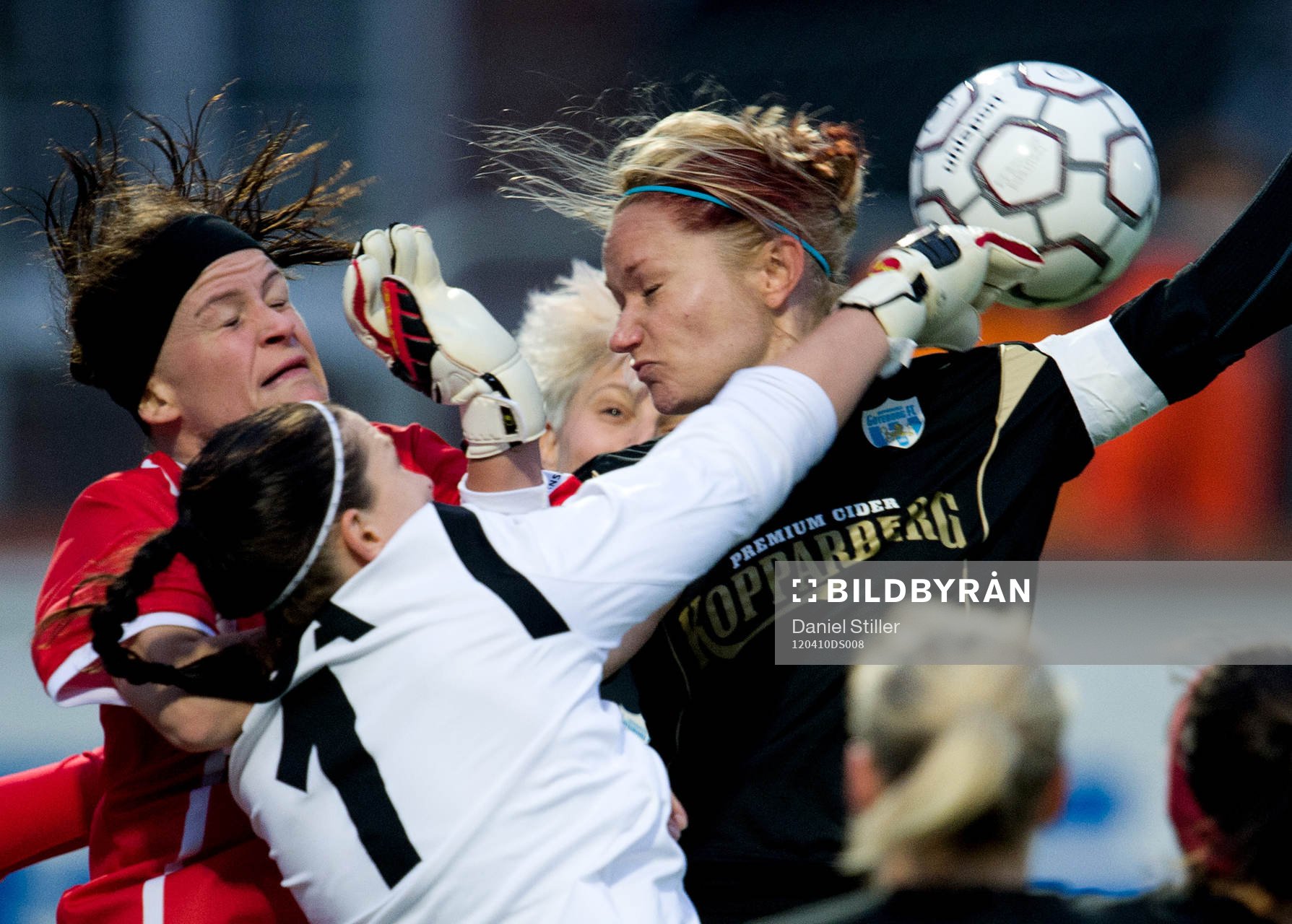 Stina Segerström, Göteborgs FC, Gudbjörg Gunnarsdottir,