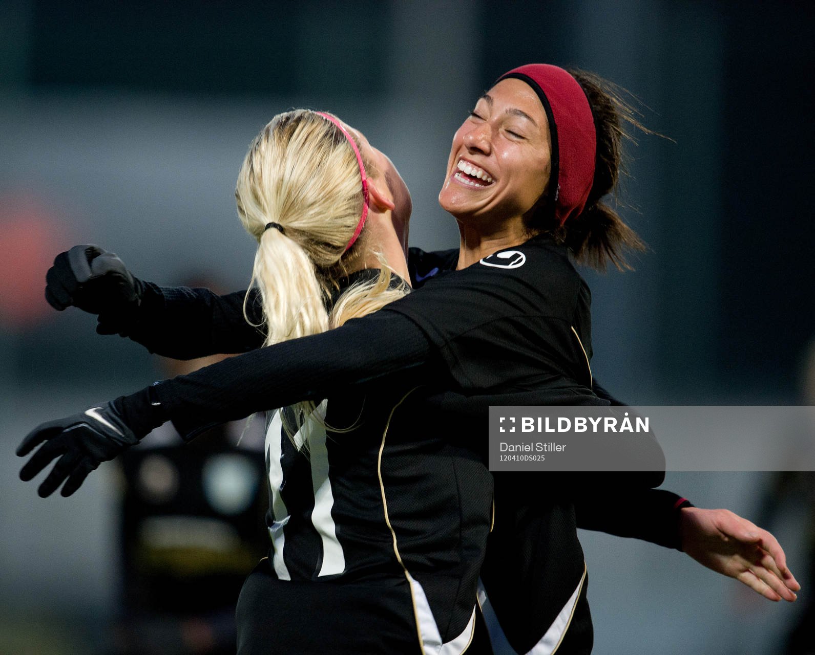  Christen Press, Göteborgs FC, gör 2-0, jubel
