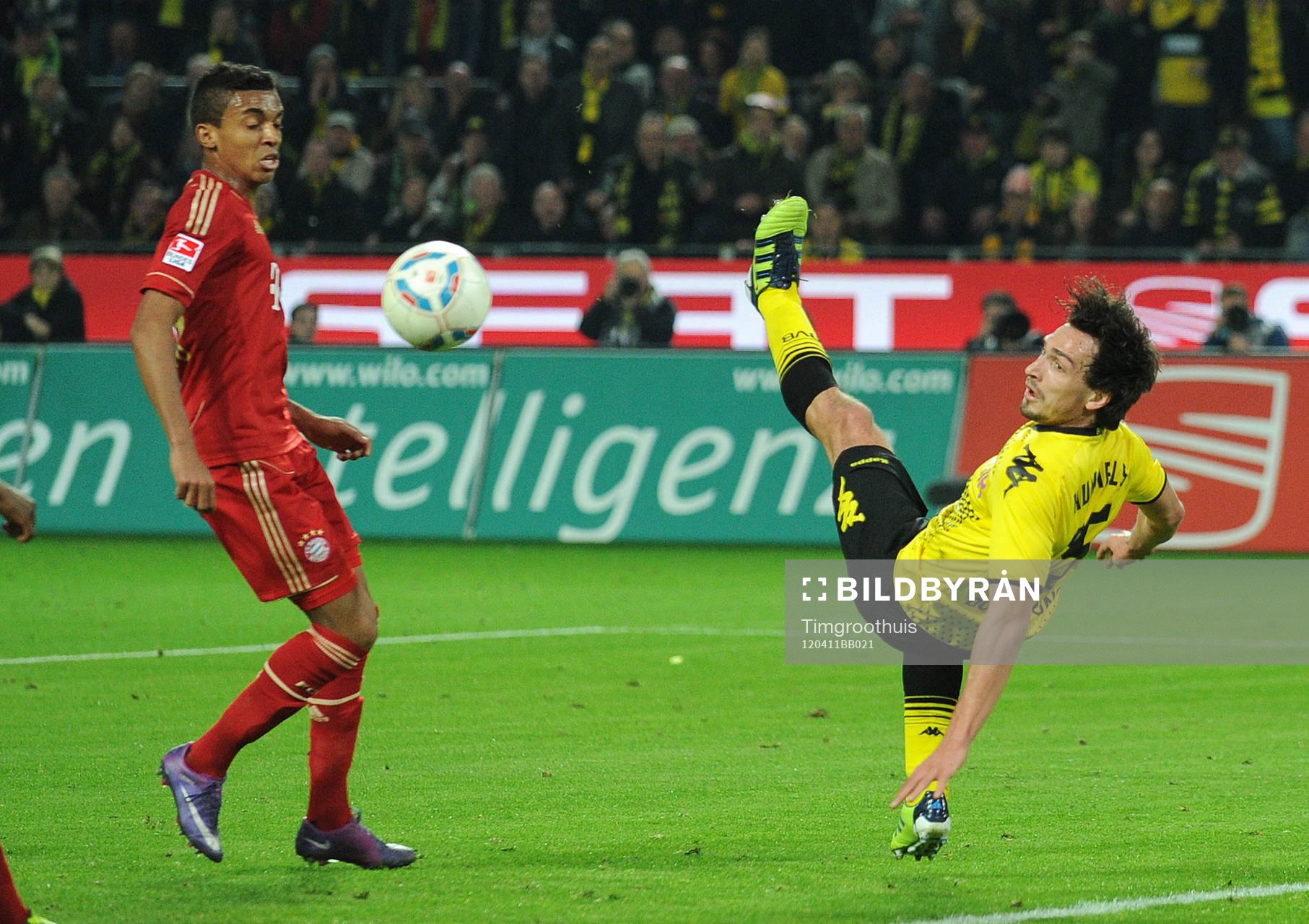   Luiz Gustavo, München och Mats Hummels, Dortmund.