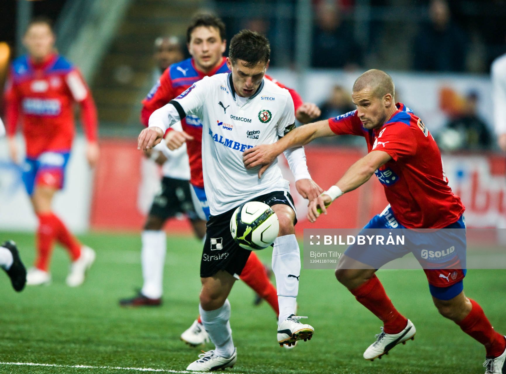 Armend Alimi, Örebro och Christoffer Andersson, Helsingborg