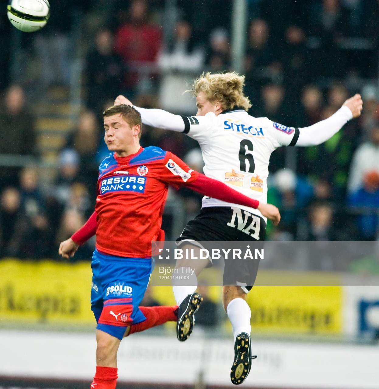 Aldred Finnbogason, Helsingborg och Emil Berger, Örebro