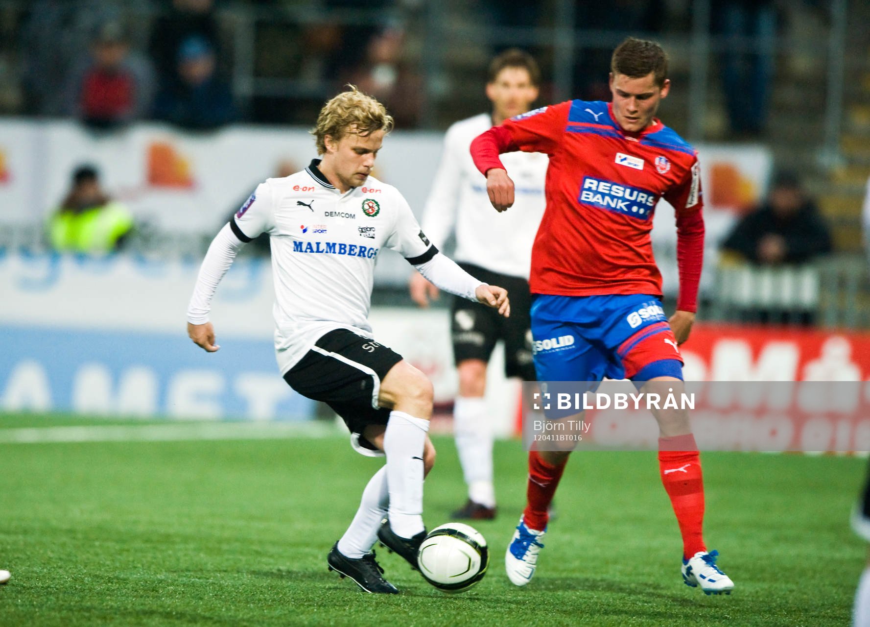  Emil Berger, Örebro och Aldred Finnbogason, Helsingborg.