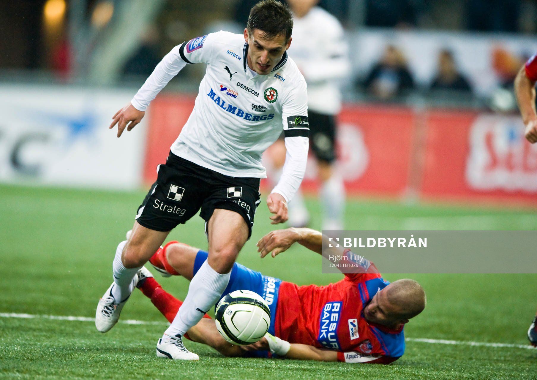 Armend Alimi, Örebro och Christoffer Andersson, Helsingborg