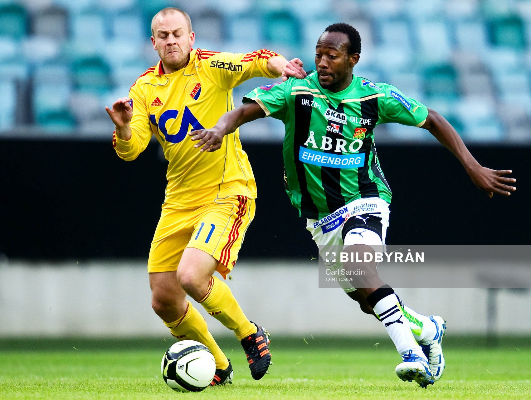 Daniel Sjölund, Djurgården, Reuben Ayarna, GAIS
