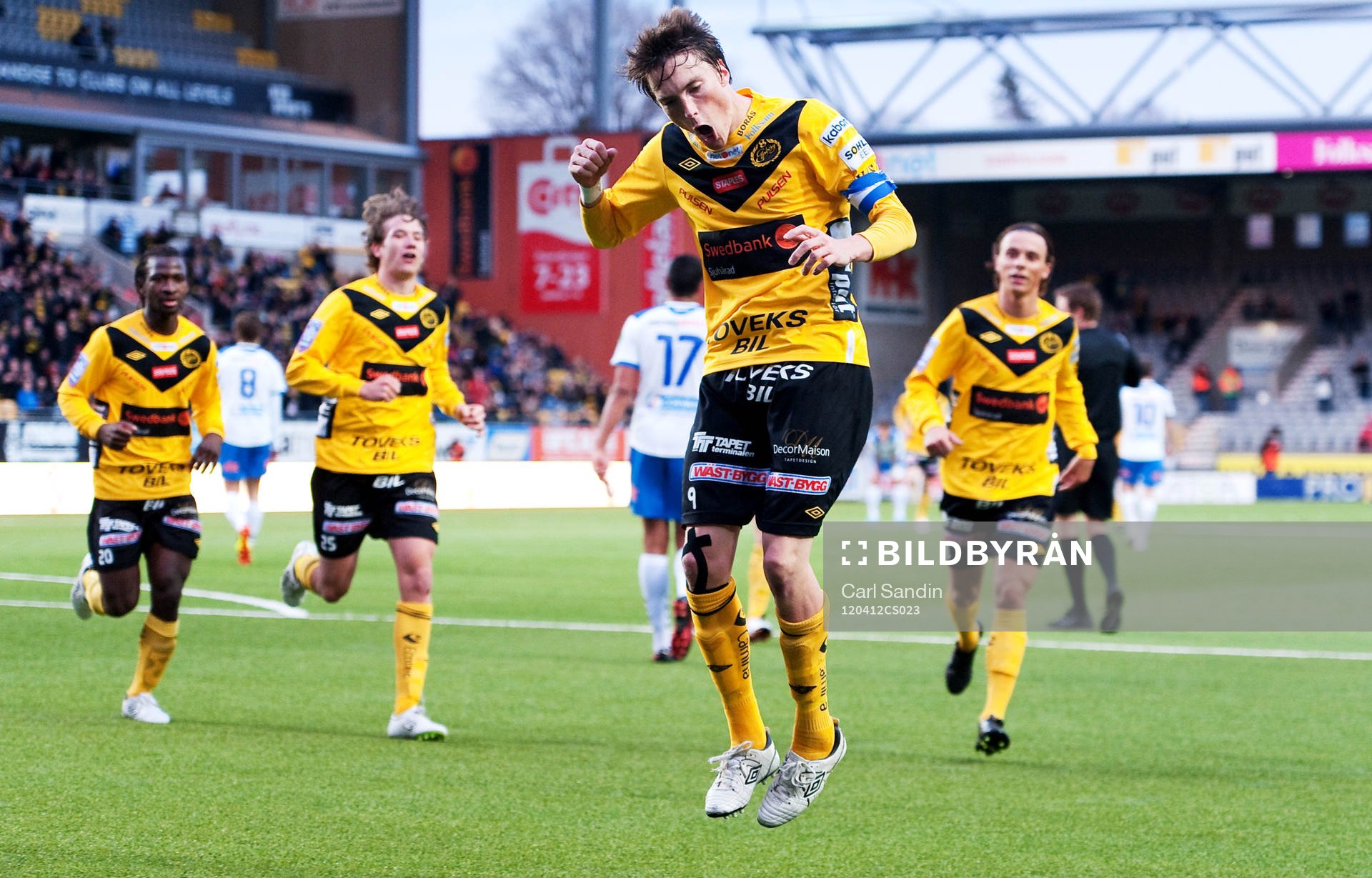 Lasse Nilsson, Elfsborg, jubel, 1-0