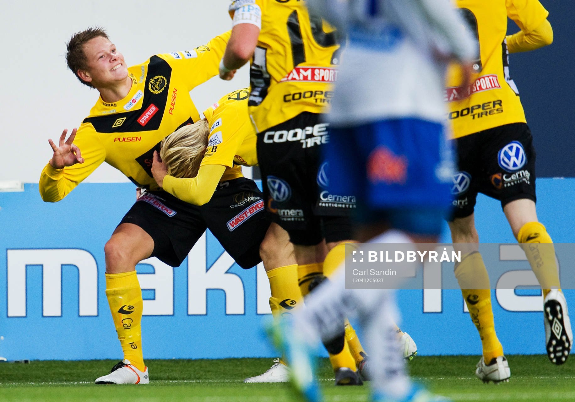 Viktor Claesson, Elfsborg, jubel, 2-0