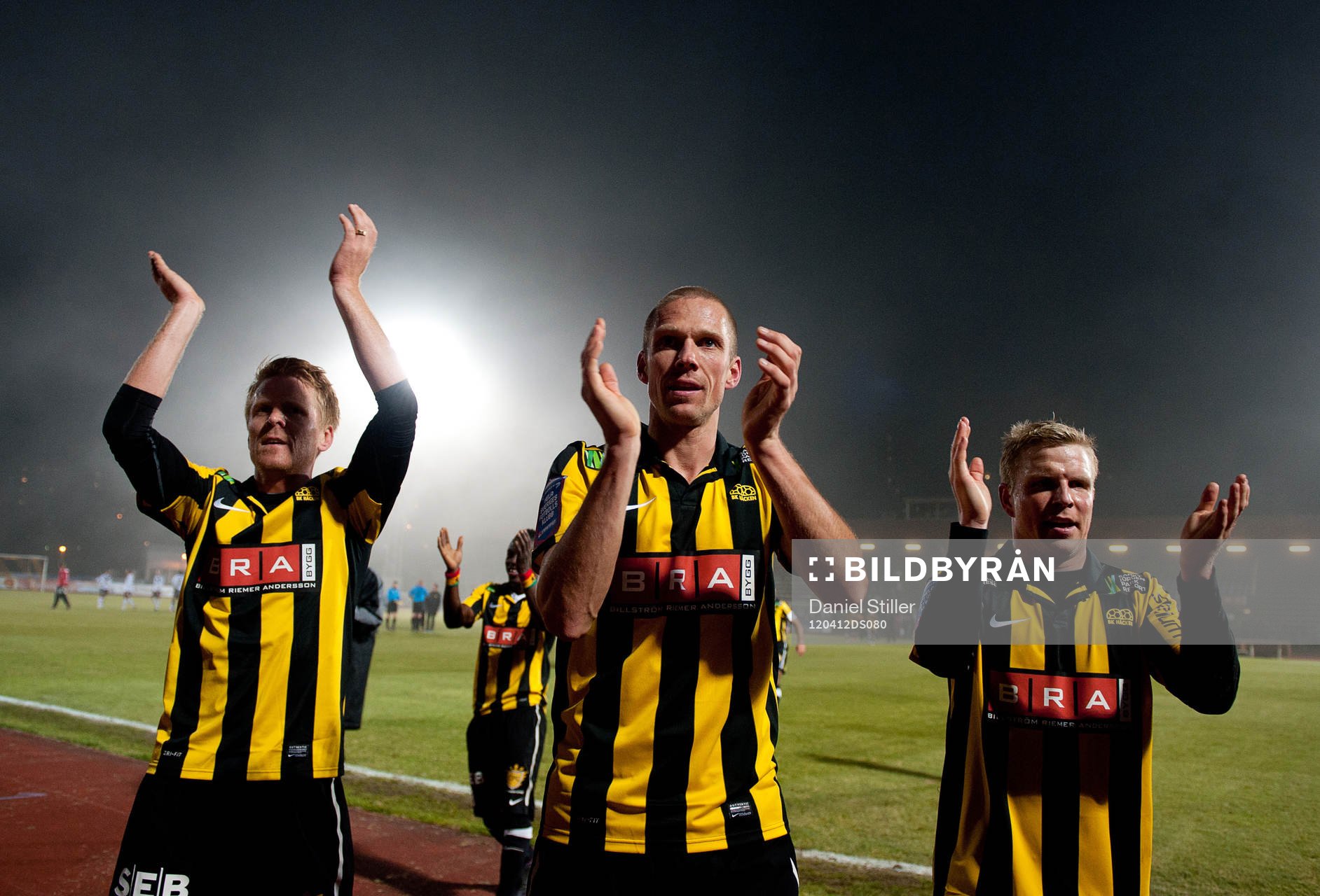 Josef Elvby, Mattias Östberg, David Frölund, Häcken,