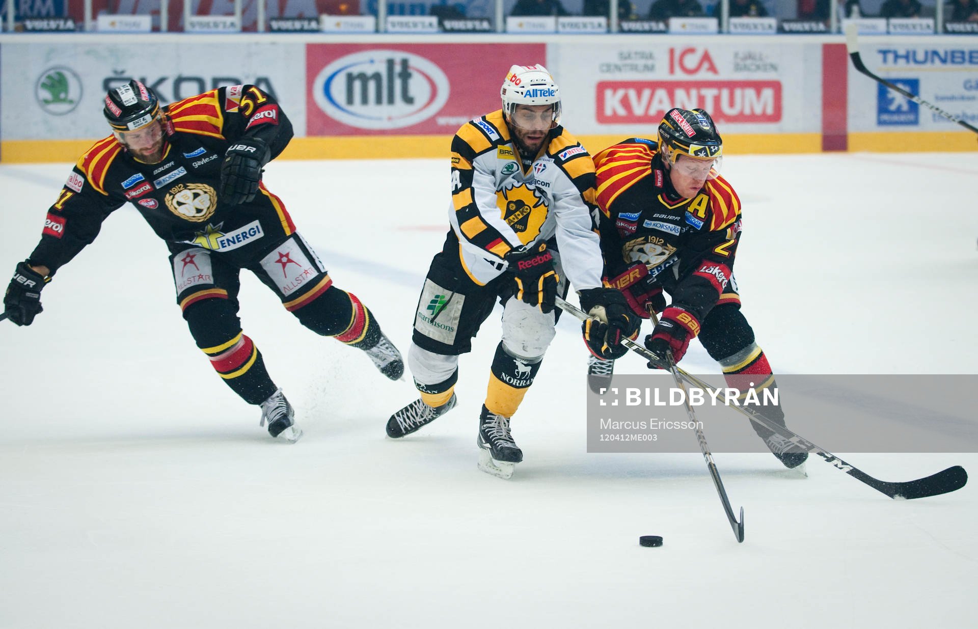 Pierre-Edouard Bellmare, Skellefteå och Mads Hanseon,
