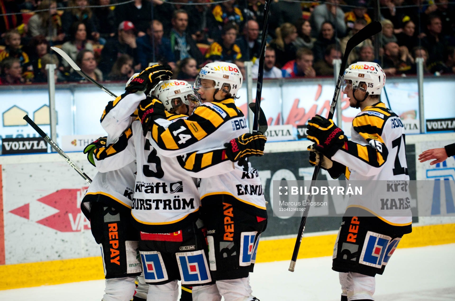 Niclas Burström, Skellefteå jublar