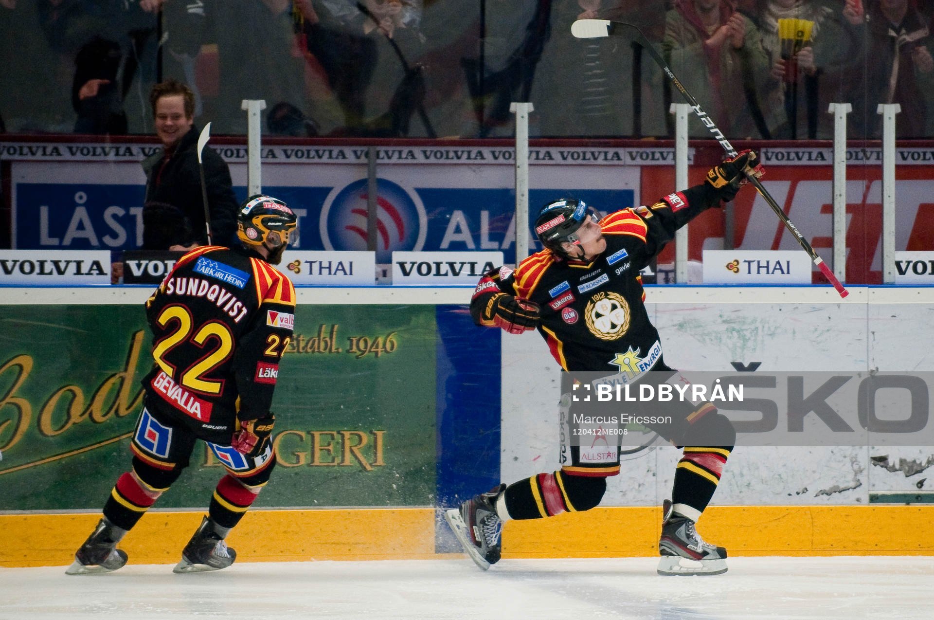 Daniel Widing, Brynäs spänner bågen