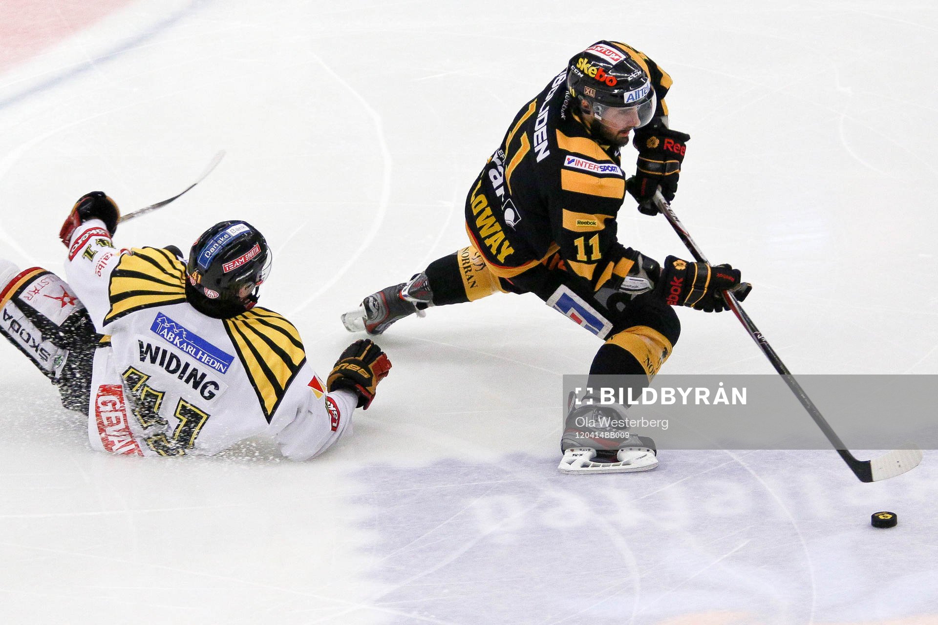 Daniel Widing, Brynäs, Bud Holloway, Skellefteå