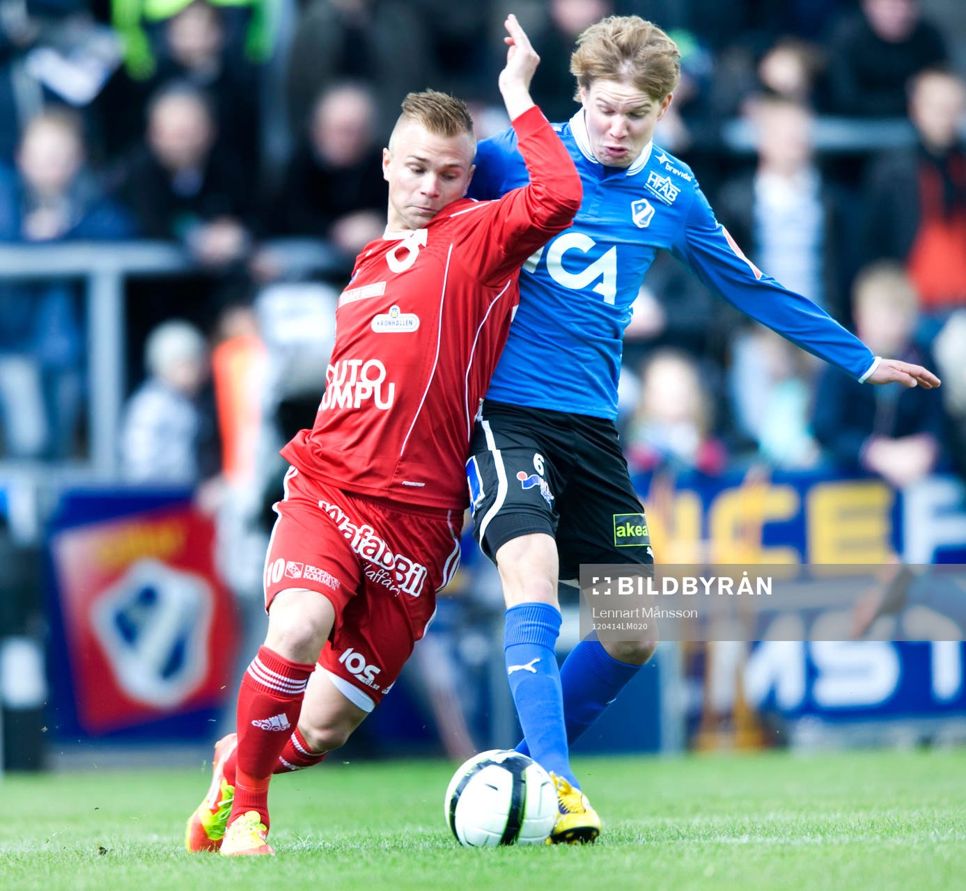 Johan Blomberg, Halmstad, och Christoffer Brandeborn,