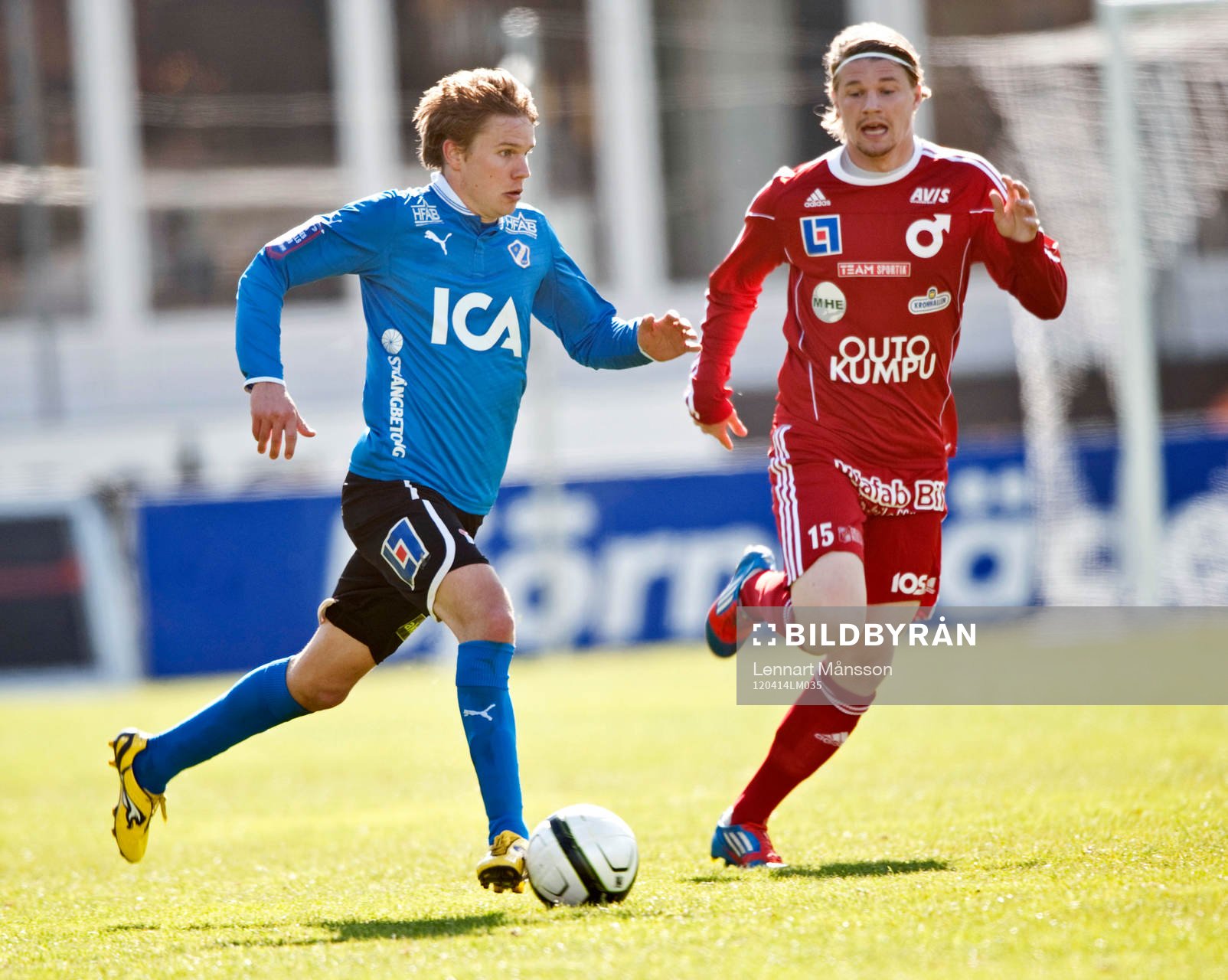 Johan Blomberg, Halmstad och Erik Nilsson, Degerfors