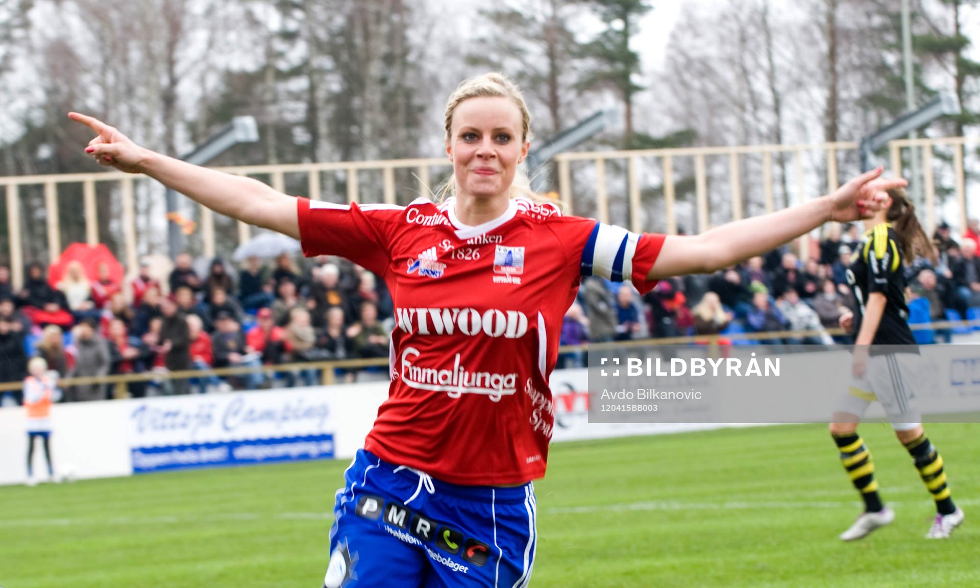  Sofie Andersson, Vittsjö, jubel