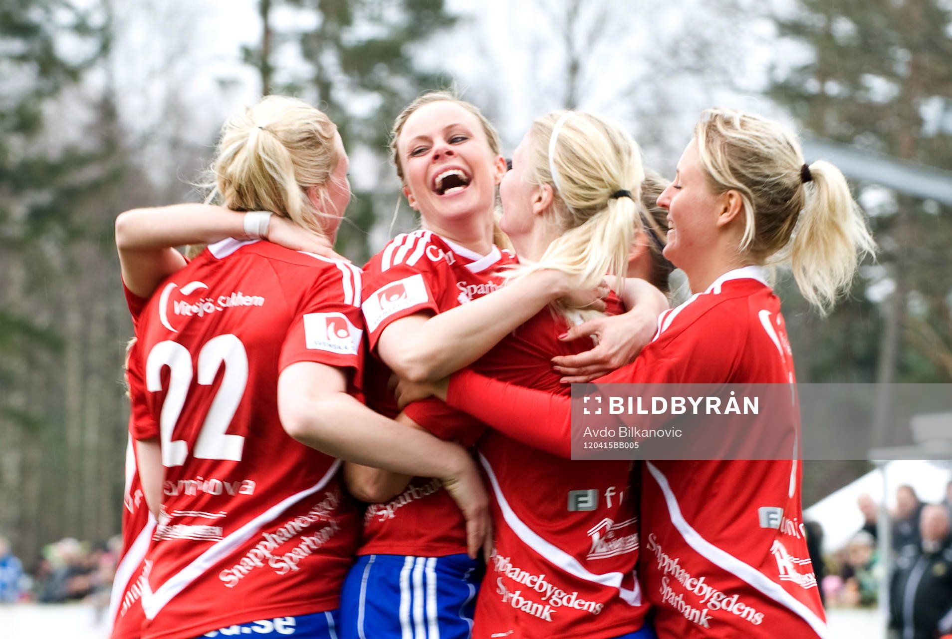  Sofie Andersson, Vittsjö, jubel