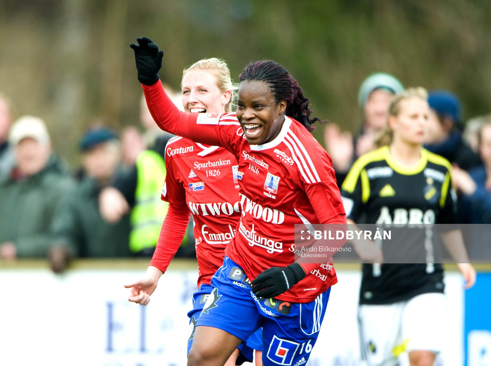 Danesha Adams, Vittsjö, jubel