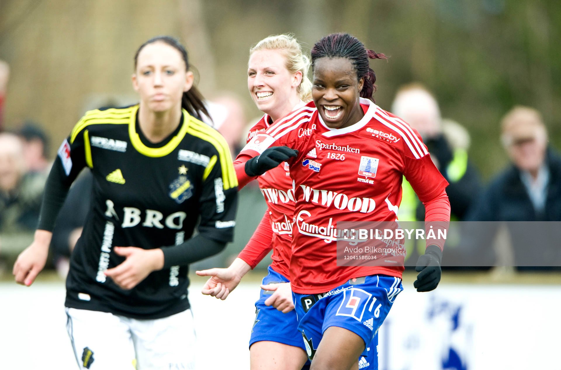Danesha Adams, Vittsjö, jubel