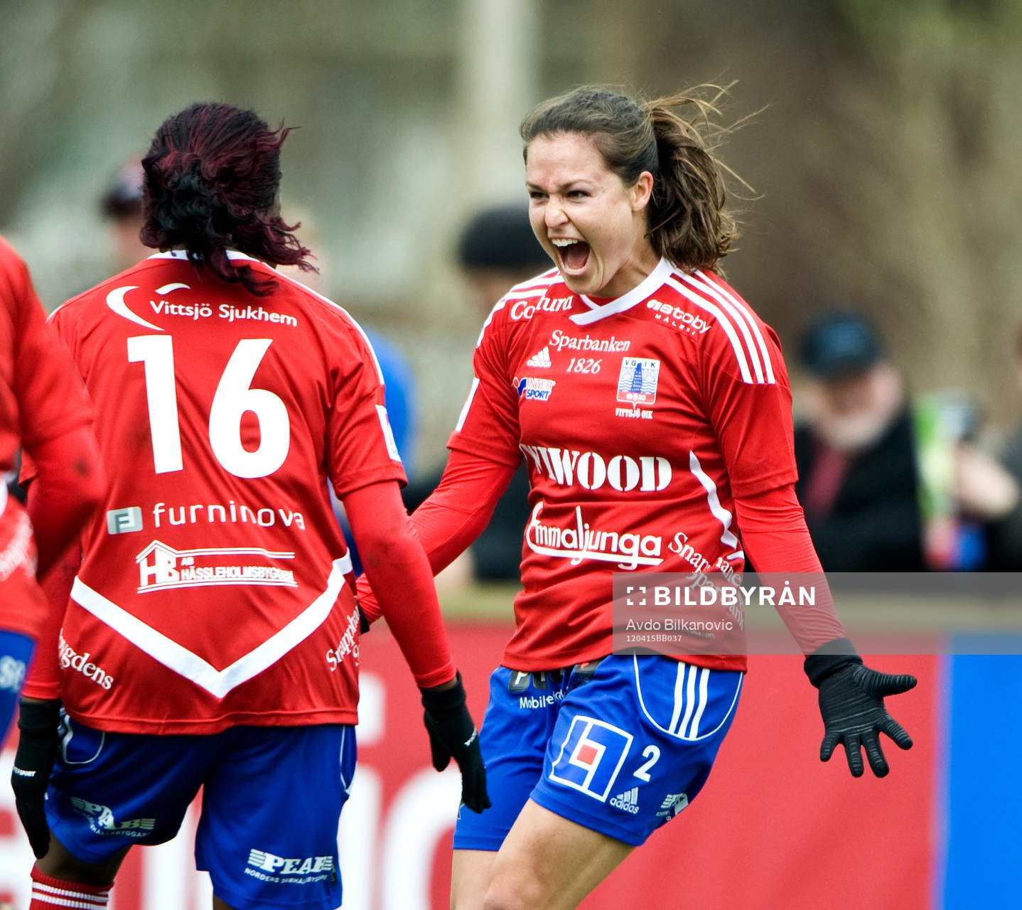   Kendall Fletcher, Vittsjö, jubel