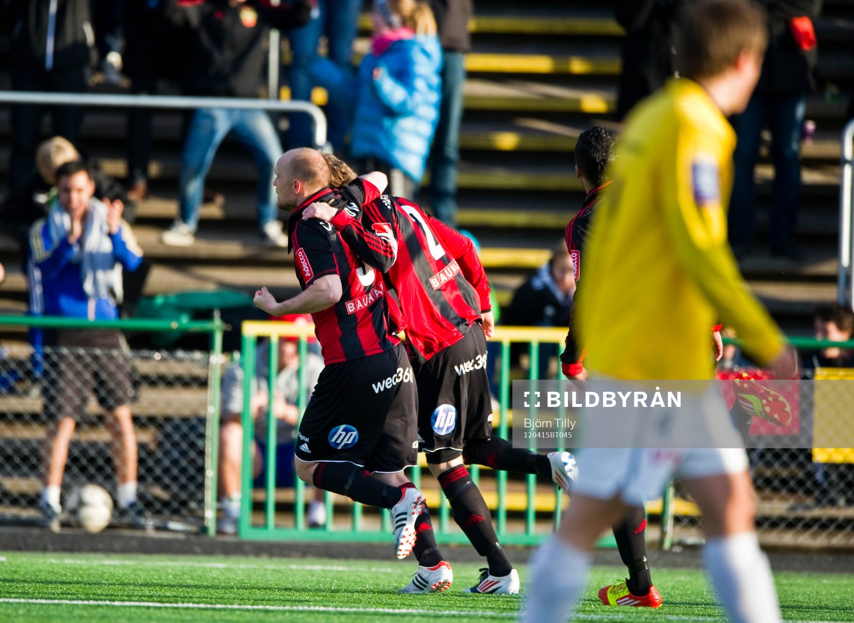 Nicklas Carlsson, Brommapojkarna, jubel