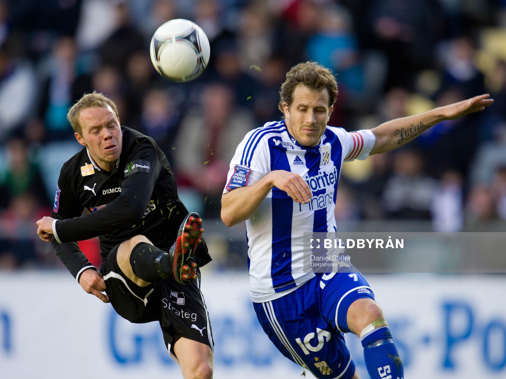 Patrik Haginge, Örebro. Tobias Hysén, IFK Göteborg