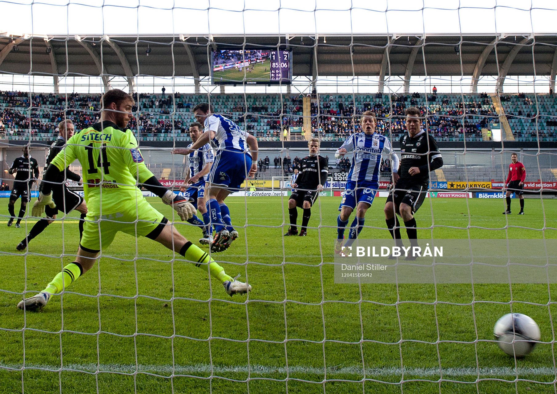 Pontus Farnerud, IFK Göteborg, gör 2-2