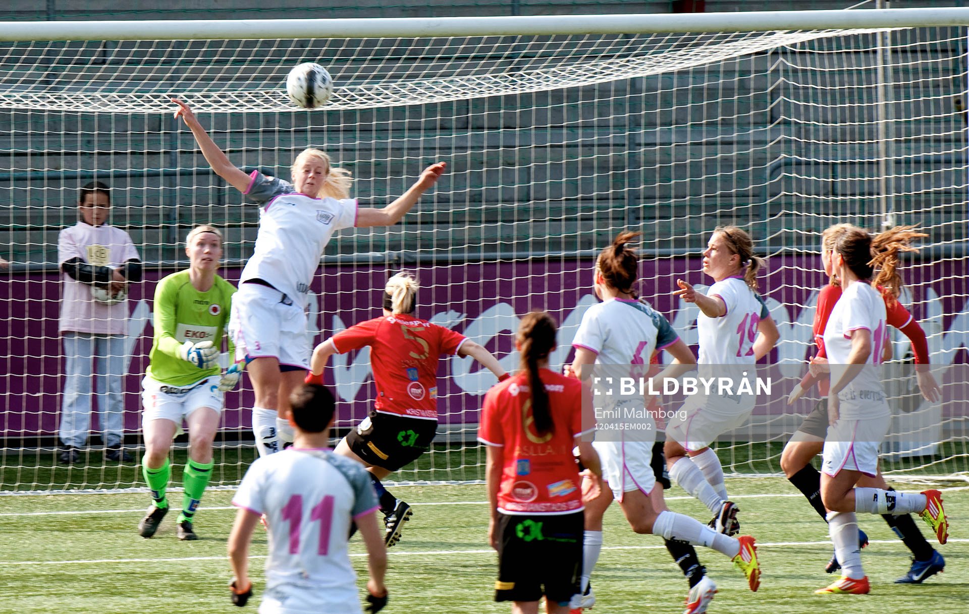 Amanda Ilestedt, Malmö gör 2-1