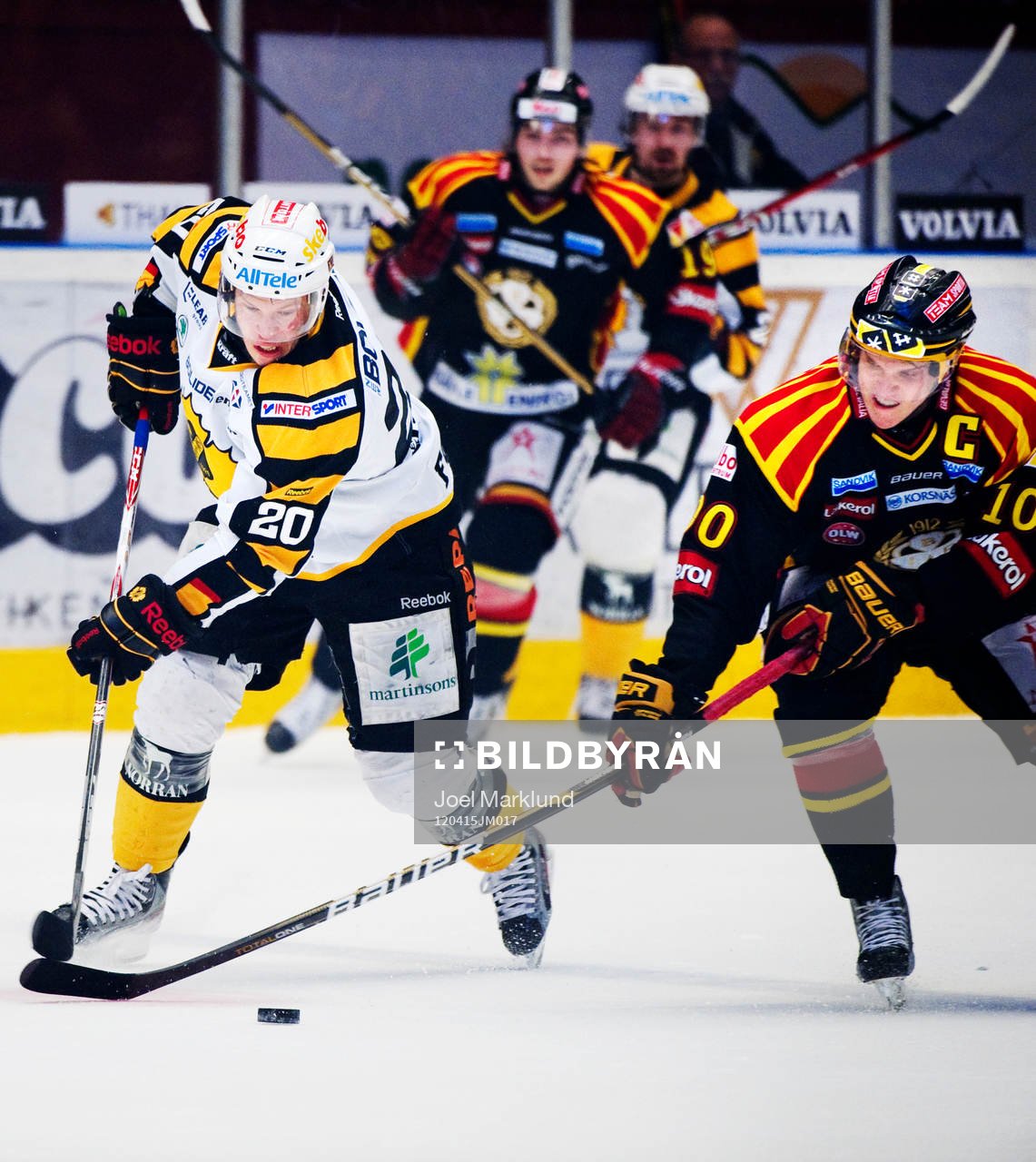 Erik Forssell, Skellefteå, utmanas av Jakob Silfverberg,
