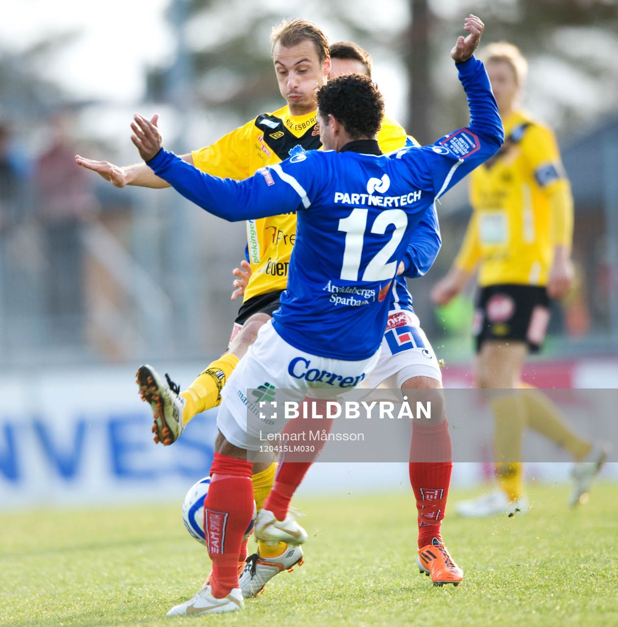 Pär Ericsson, Mjällby och Bruno Manoel Marinho,