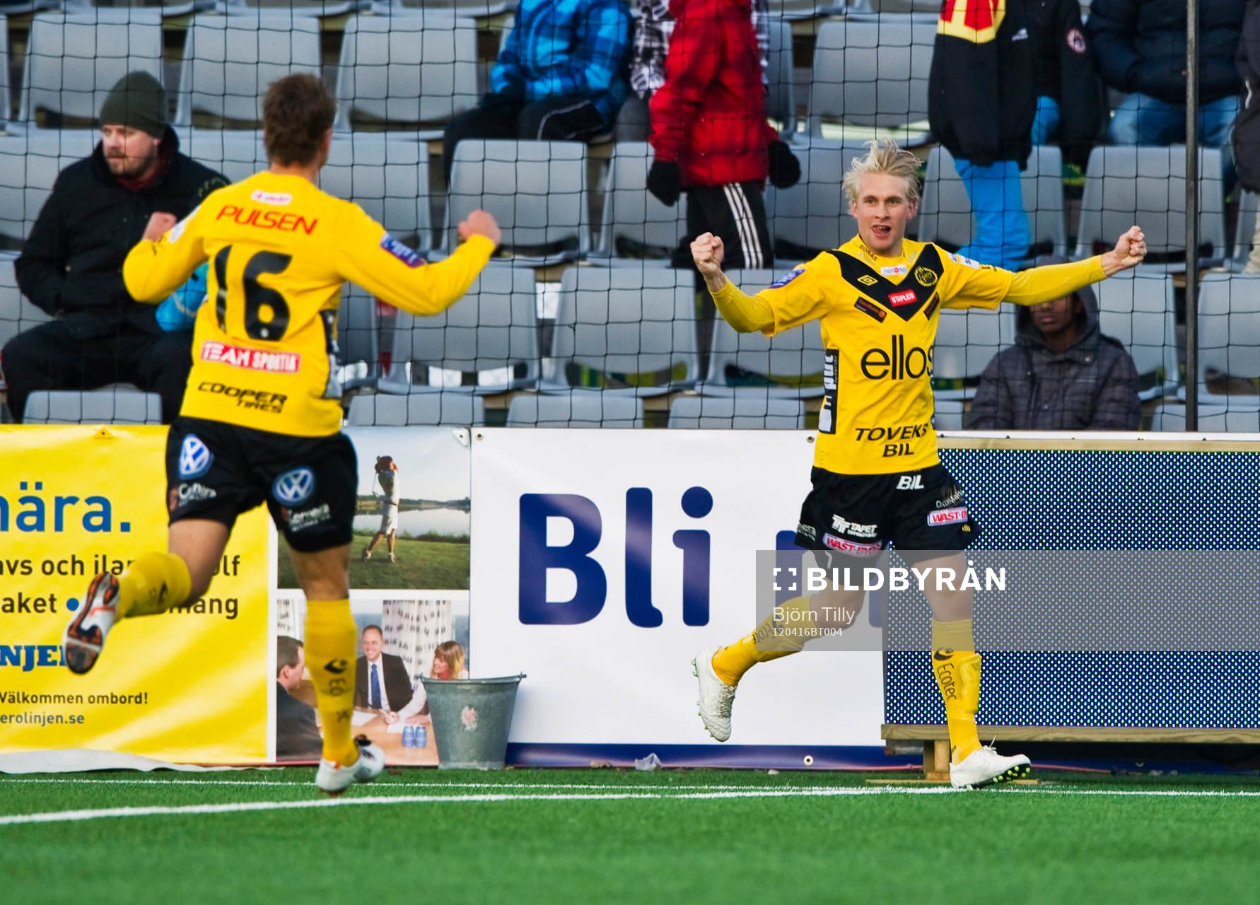 Johan Larsson, Elfsborg, jubel