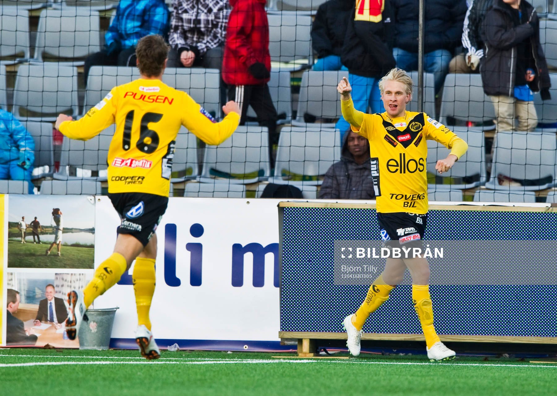 Johan Larsson, Elfsborg, jubel